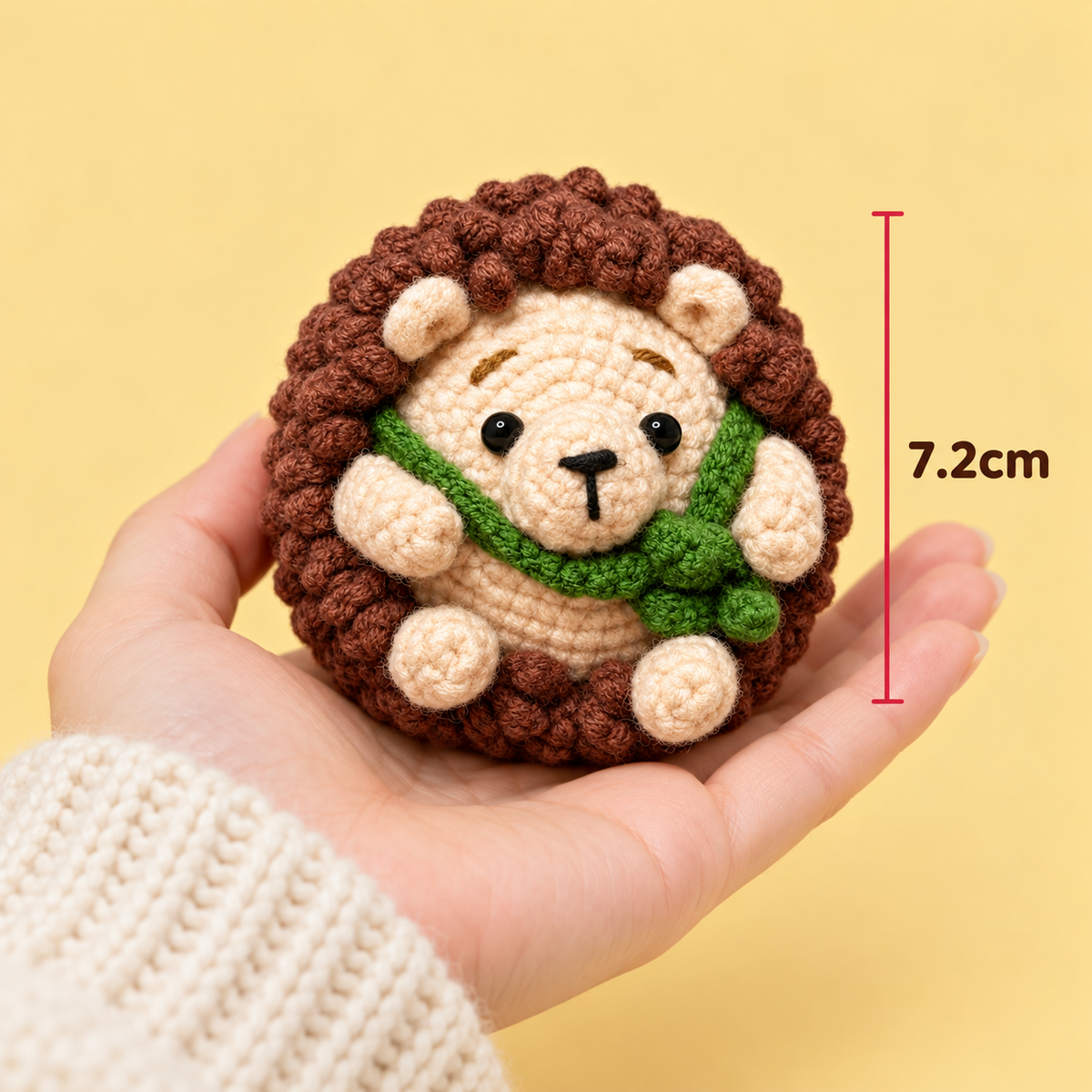 Noisette the Hedgehog – Beginner Crochet Kit