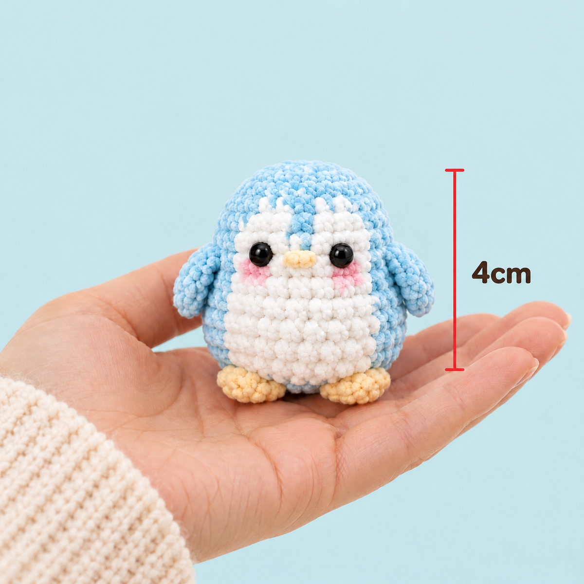 Gaston the Penguin – Beginner Crochet Kit