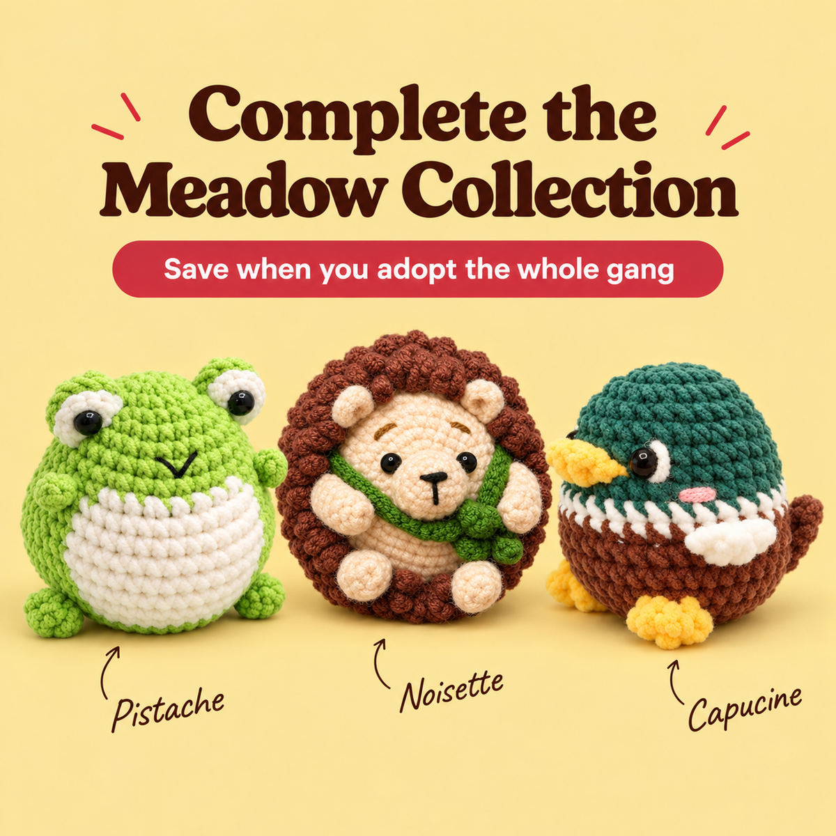 Capucine the Duck – Beginner Crochet Kit
