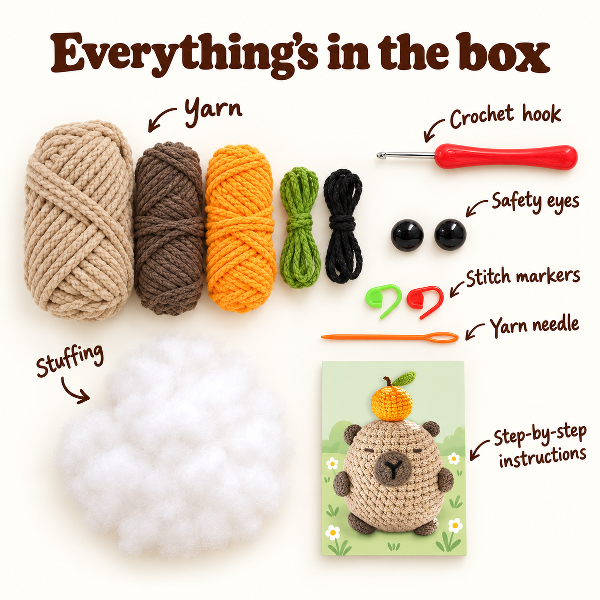 Caramel — Kit contents